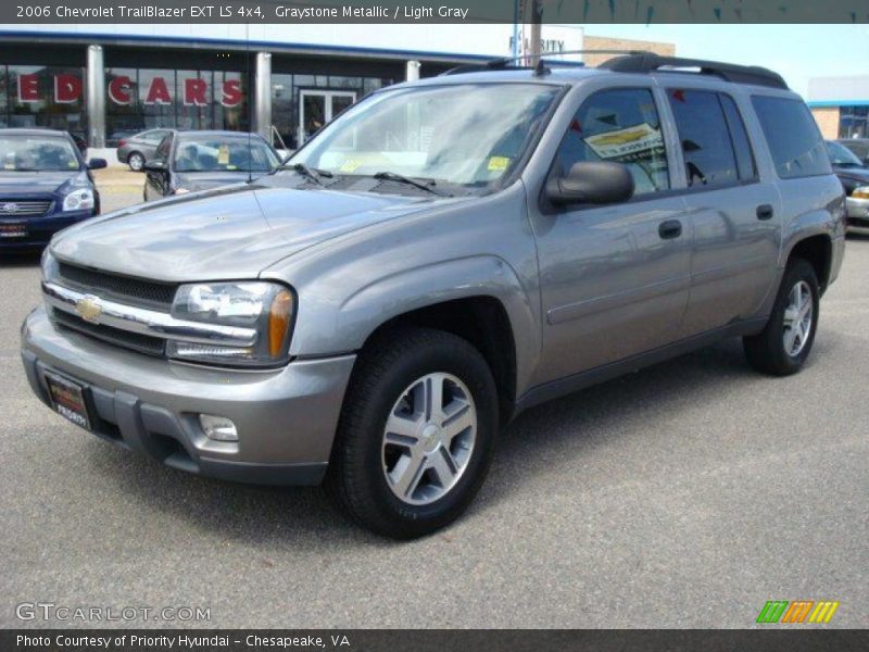 Graystone Metallic / Light Gray 2006 Chevrolet TrailBlazer EXT LS 4x4