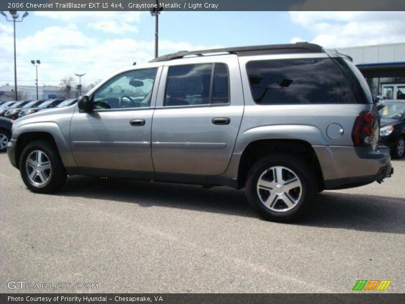 Graystone Metallic / Light Gray 2006 Chevrolet TrailBlazer EXT LS 4x4