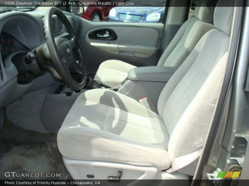 Graystone Metallic / Light Gray 2006 Chevrolet TrailBlazer EXT LS 4x4