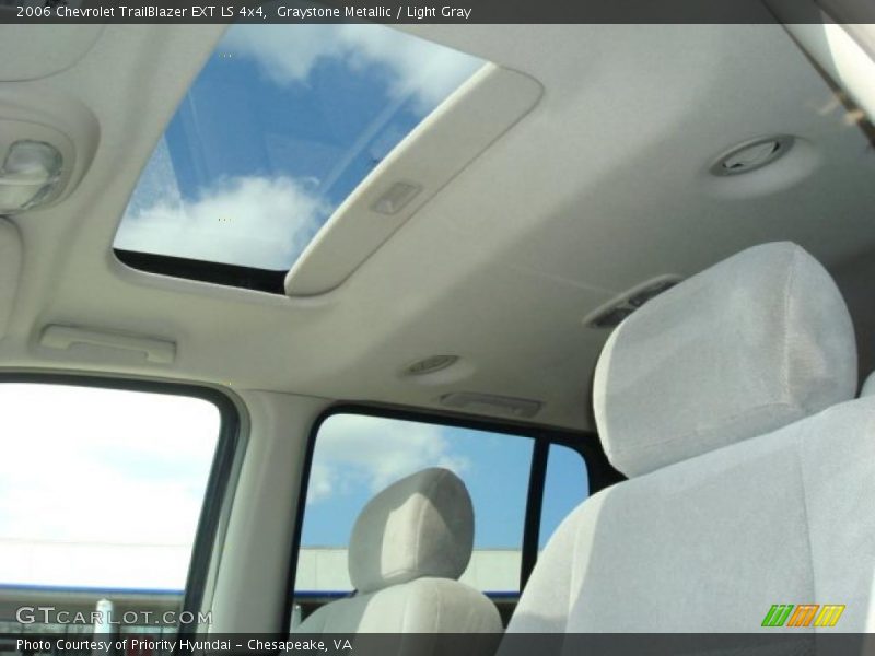 Graystone Metallic / Light Gray 2006 Chevrolet TrailBlazer EXT LS 4x4