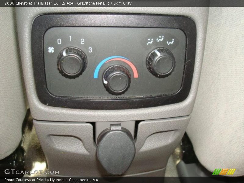 Graystone Metallic / Light Gray 2006 Chevrolet TrailBlazer EXT LS 4x4