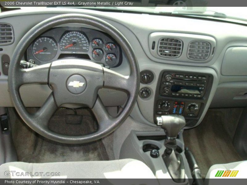 Graystone Metallic / Light Gray 2006 Chevrolet TrailBlazer EXT LS 4x4