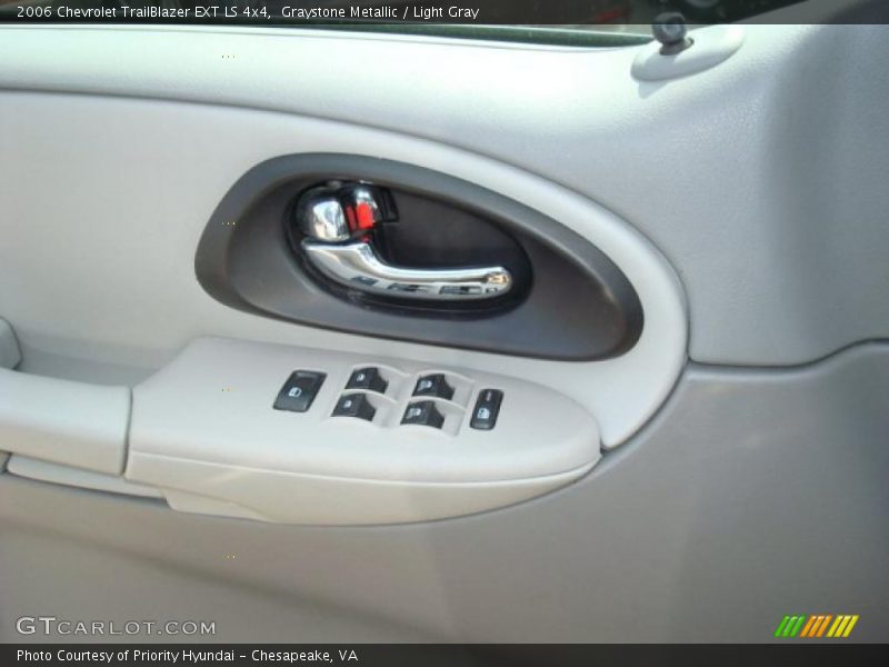 Graystone Metallic / Light Gray 2006 Chevrolet TrailBlazer EXT LS 4x4