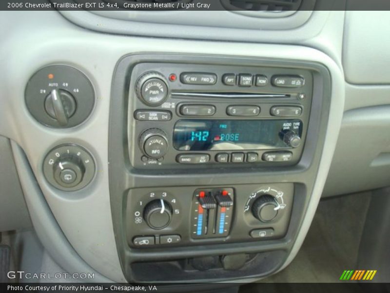 Graystone Metallic / Light Gray 2006 Chevrolet TrailBlazer EXT LS 4x4