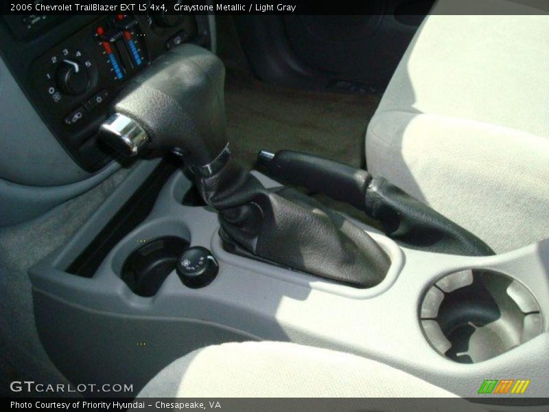 Graystone Metallic / Light Gray 2006 Chevrolet TrailBlazer EXT LS 4x4