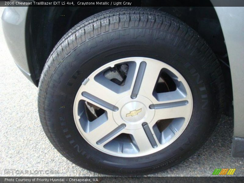 Graystone Metallic / Light Gray 2006 Chevrolet TrailBlazer EXT LS 4x4