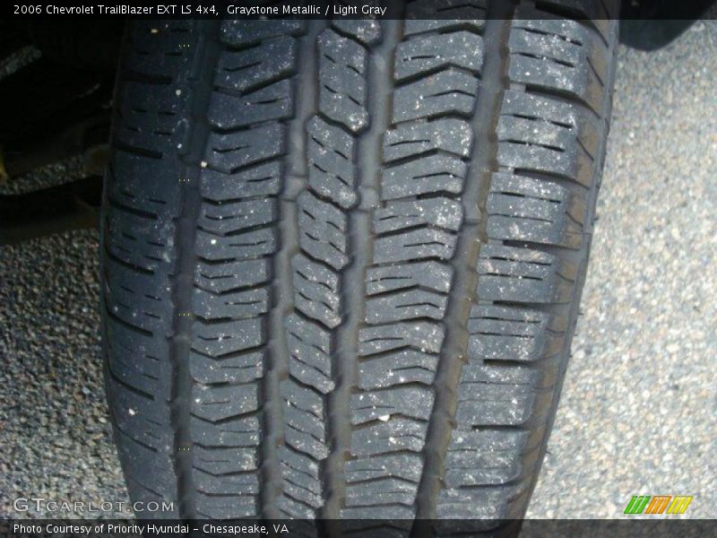 Graystone Metallic / Light Gray 2006 Chevrolet TrailBlazer EXT LS 4x4
