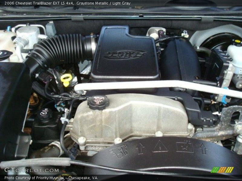 Graystone Metallic / Light Gray 2006 Chevrolet TrailBlazer EXT LS 4x4