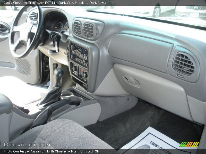 Dark Gray Metallic / Dark Pewter 2003 Chevrolet TrailBlazer EXT LT