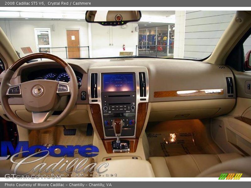 Crystal Red / Cashmere 2008 Cadillac STS V6