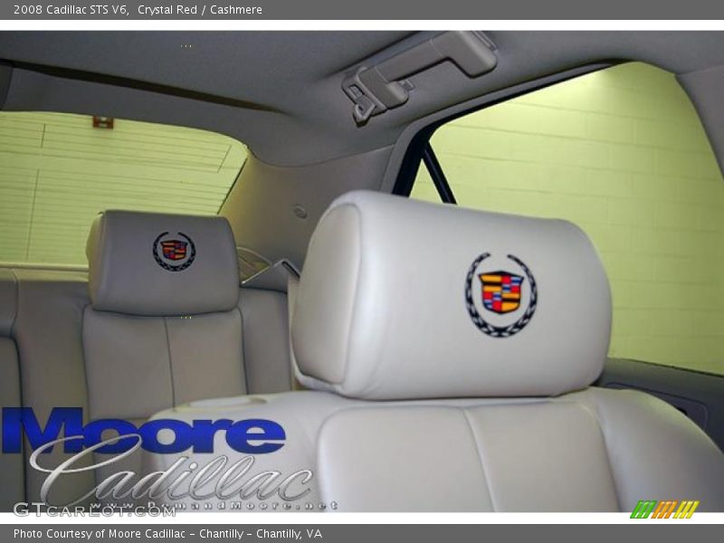 Crystal Red / Cashmere 2008 Cadillac STS V6