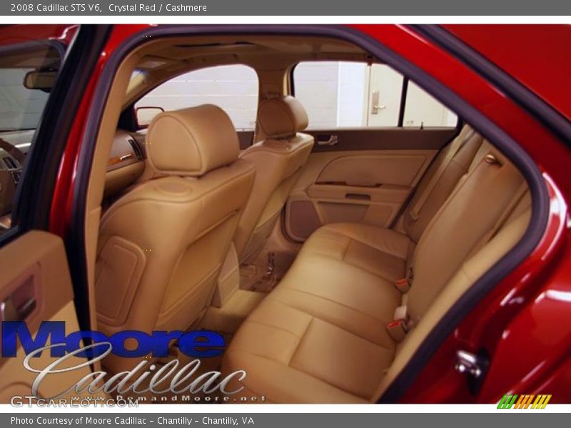 Crystal Red / Cashmere 2008 Cadillac STS V6