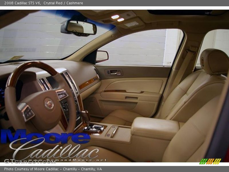 Crystal Red / Cashmere 2008 Cadillac STS V6