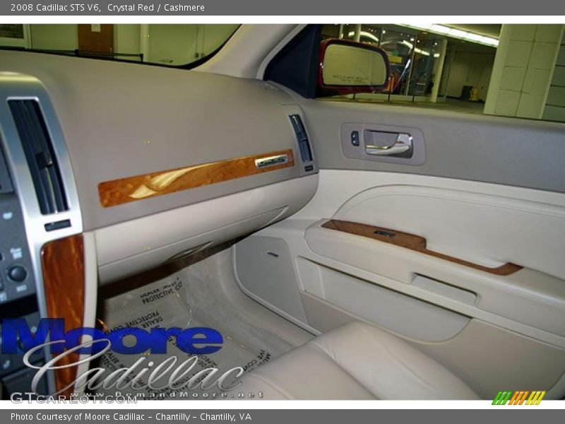 Crystal Red / Cashmere 2008 Cadillac STS V6