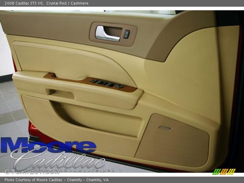 Crystal Red / Cashmere 2008 Cadillac STS V6
