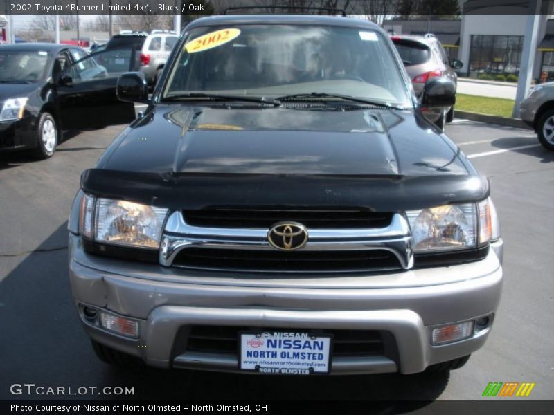 Black / Oak 2002 Toyota 4Runner Limited 4x4