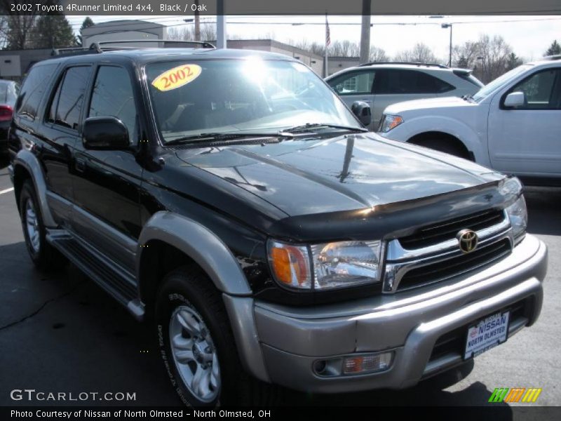 Black / Oak 2002 Toyota 4Runner Limited 4x4