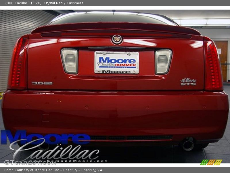 Crystal Red / Cashmere 2008 Cadillac STS V6