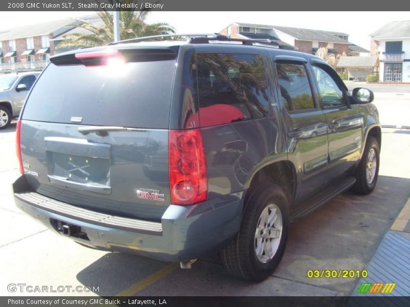 Stealth Gray Metallic / Ebony 2008 GMC Yukon SLT