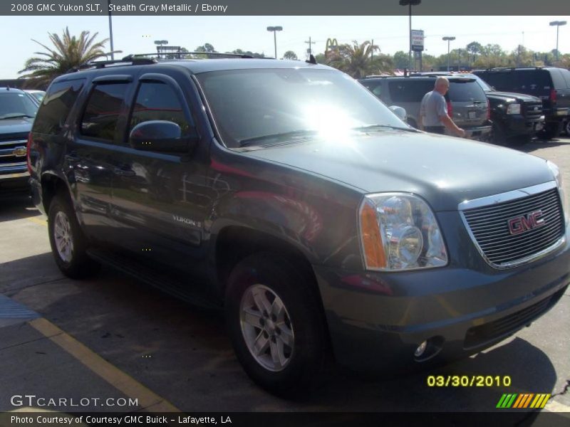 Stealth Gray Metallic / Ebony 2008 GMC Yukon SLT