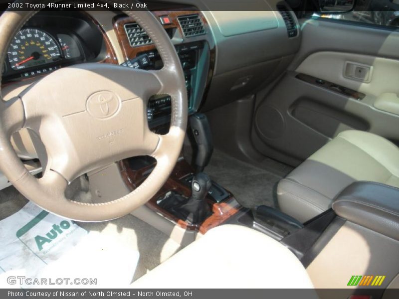 Black / Oak 2002 Toyota 4Runner Limited 4x4