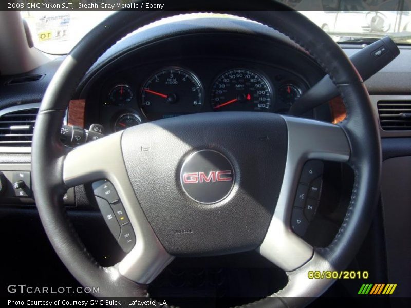 Stealth Gray Metallic / Ebony 2008 GMC Yukon SLT