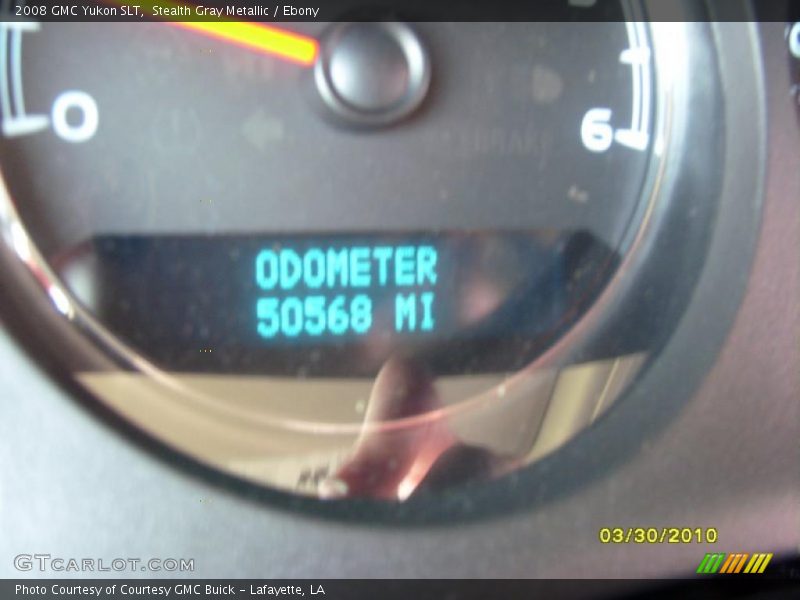 Stealth Gray Metallic / Ebony 2008 GMC Yukon SLT