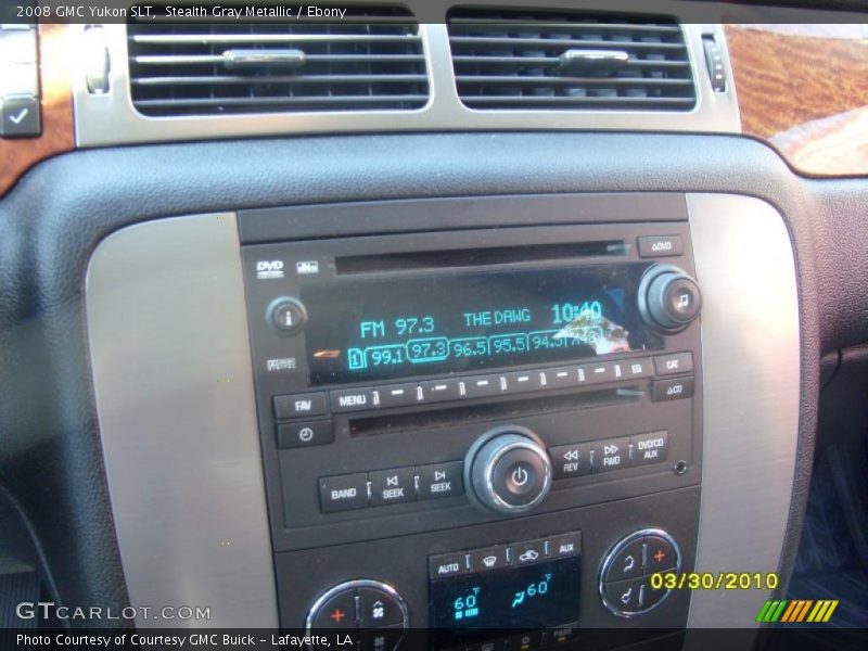 Stealth Gray Metallic / Ebony 2008 GMC Yukon SLT