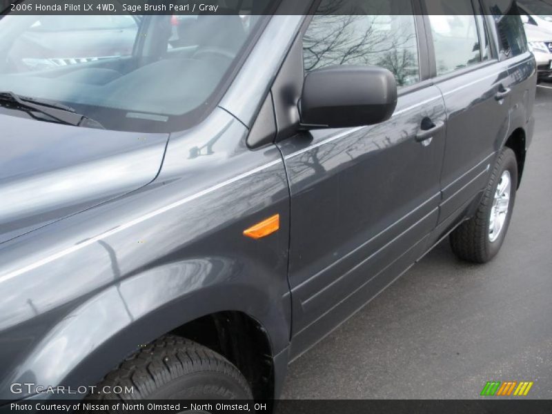 Sage Brush Pearl / Gray 2006 Honda Pilot LX 4WD