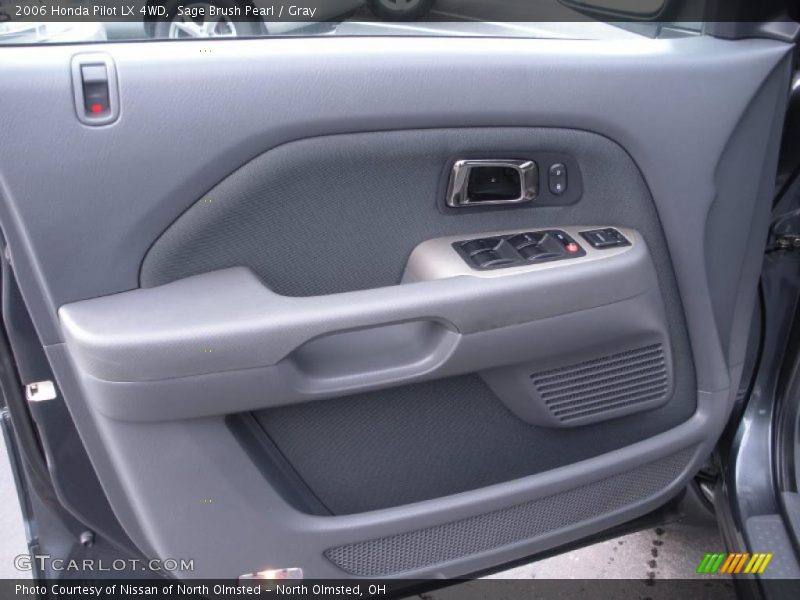 Sage Brush Pearl / Gray 2006 Honda Pilot LX 4WD