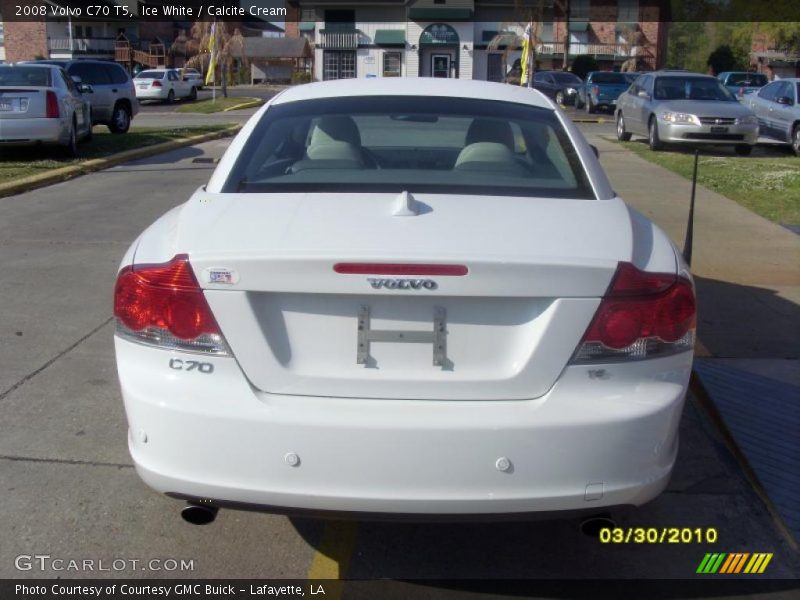 Ice White / Calcite Cream 2008 Volvo C70 T5