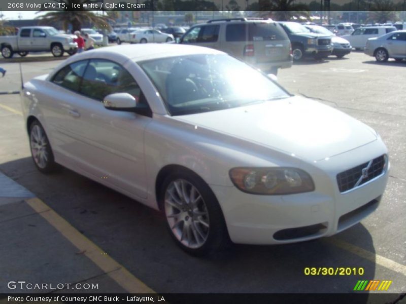 Ice White / Calcite Cream 2008 Volvo C70 T5