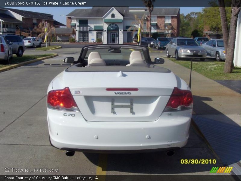 Ice White / Calcite Cream 2008 Volvo C70 T5