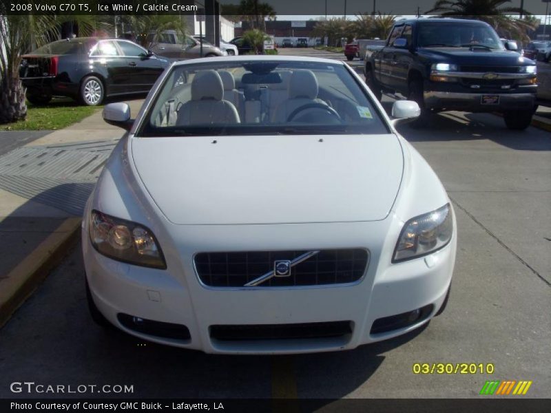 Ice White / Calcite Cream 2008 Volvo C70 T5