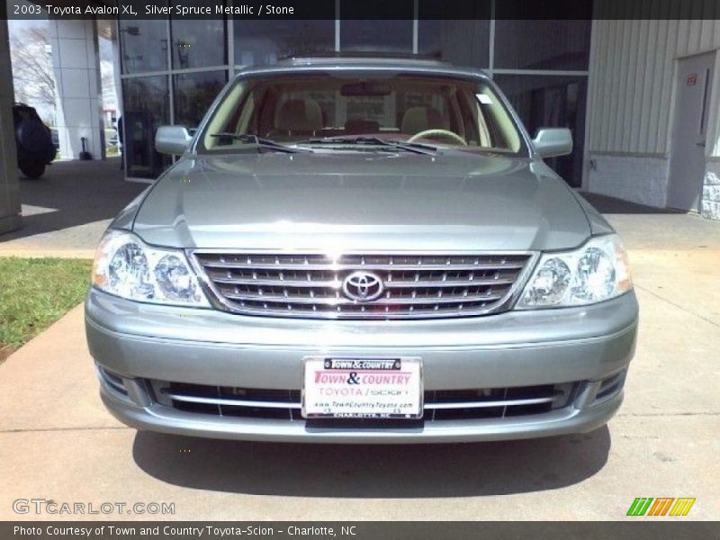 Silver Spruce Metallic / Stone 2003 Toyota Avalon XL