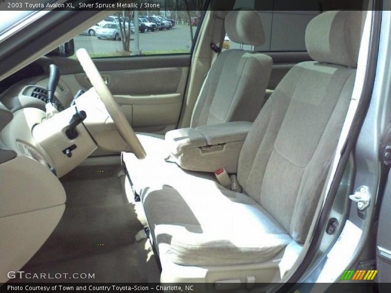Silver Spruce Metallic / Stone 2003 Toyota Avalon XL