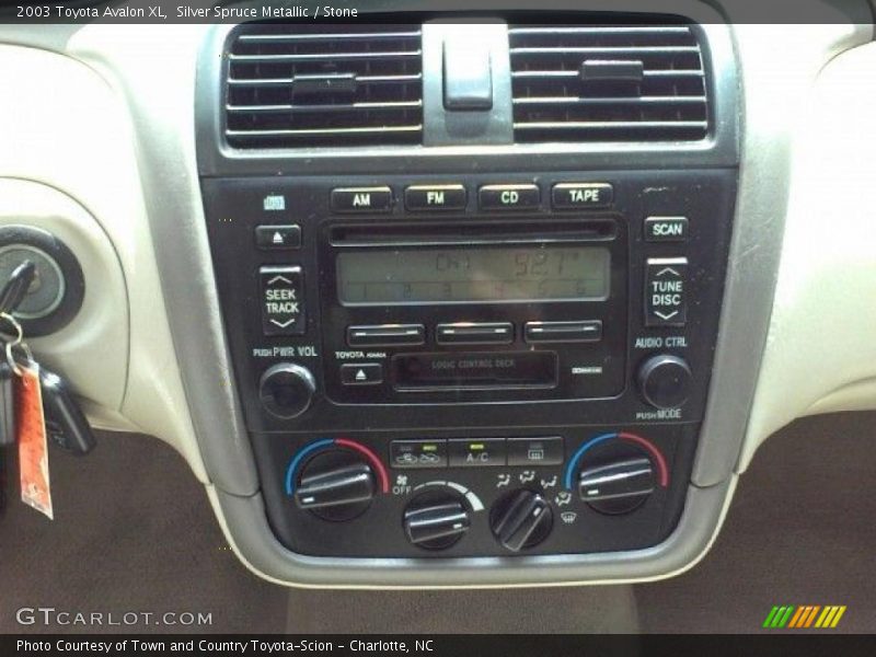 Silver Spruce Metallic / Stone 2003 Toyota Avalon XL