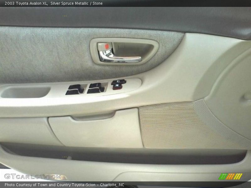 Silver Spruce Metallic / Stone 2003 Toyota Avalon XL