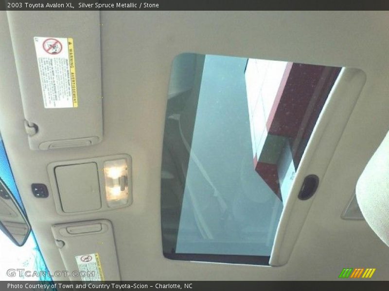 Silver Spruce Metallic / Stone 2003 Toyota Avalon XL