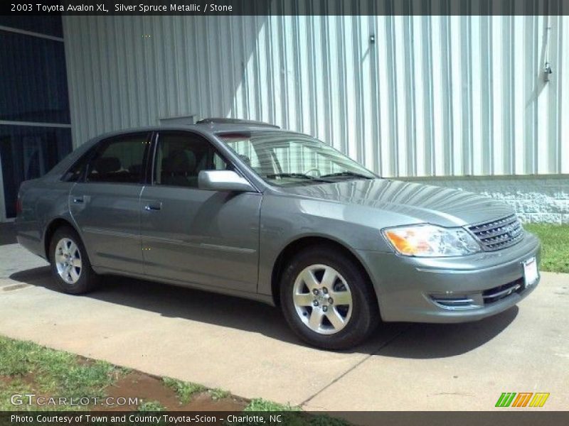 Silver Spruce Metallic / Stone 2003 Toyota Avalon XL
