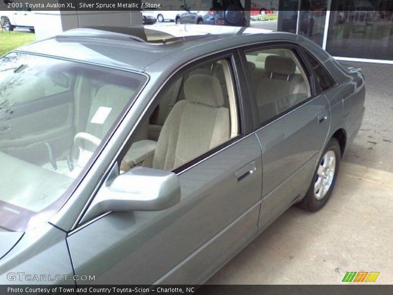 Silver Spruce Metallic / Stone 2003 Toyota Avalon XL