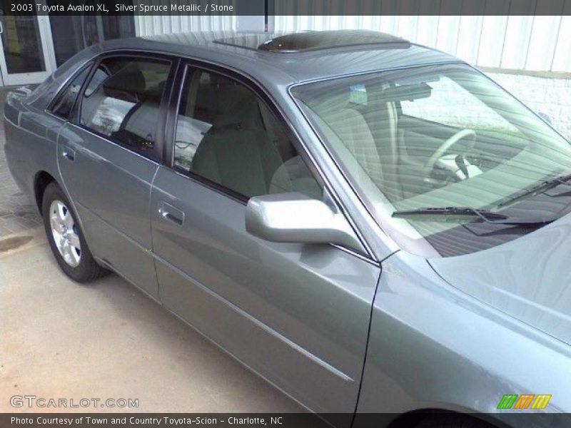 Silver Spruce Metallic / Stone 2003 Toyota Avalon XL
