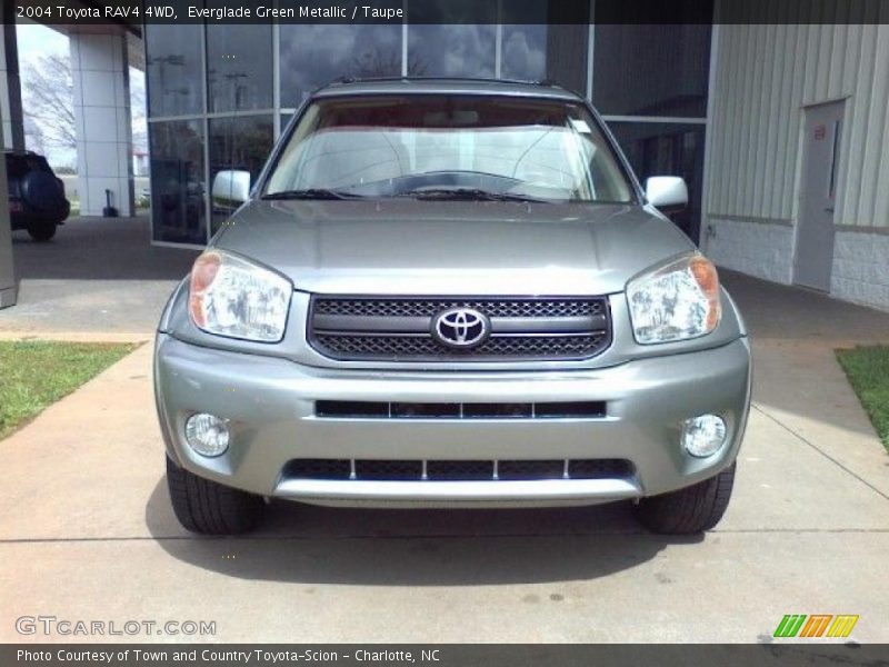 Everglade Green Metallic / Taupe 2004 Toyota RAV4 4WD
