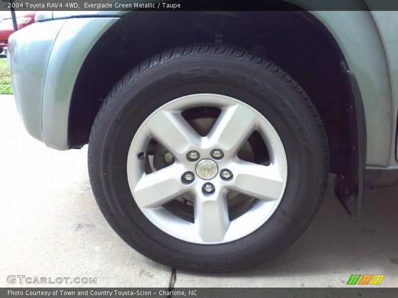 Everglade Green Metallic / Taupe 2004 Toyota RAV4 4WD