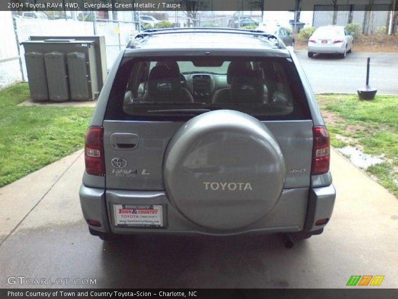 Everglade Green Metallic / Taupe 2004 Toyota RAV4 4WD