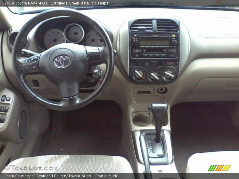 Everglade Green Metallic / Taupe 2004 Toyota RAV4 4WD