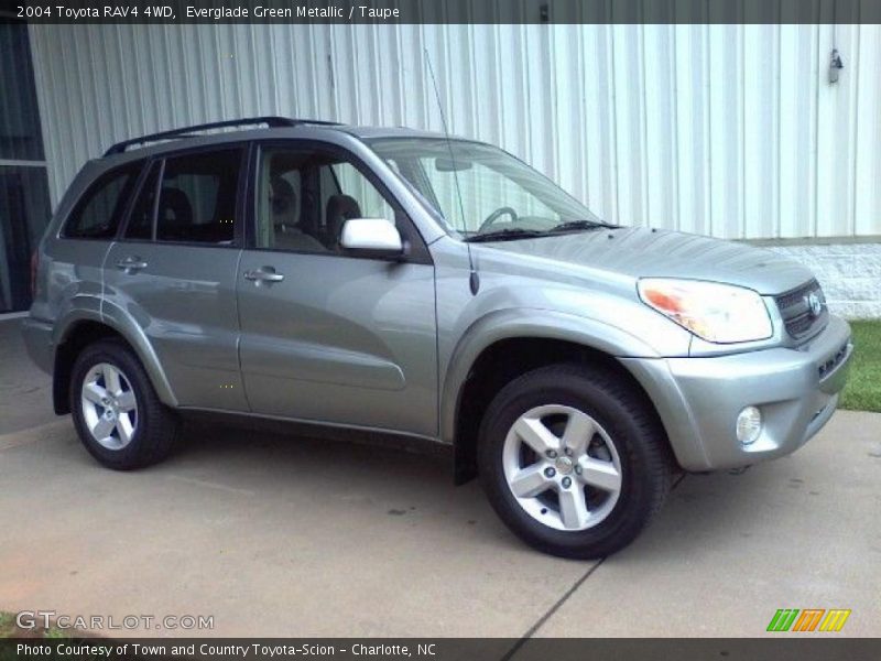Everglade Green Metallic / Taupe 2004 Toyota RAV4 4WD