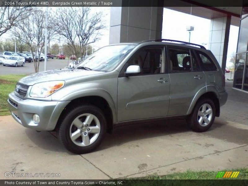 Everglade Green Metallic / Taupe 2004 Toyota RAV4 4WD