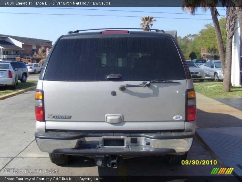 Silver Birch Metallic / Tan/Neutral 2006 Chevrolet Tahoe LT