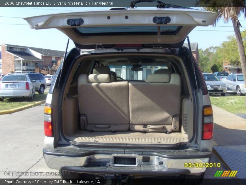 Silver Birch Metallic / Tan/Neutral 2006 Chevrolet Tahoe LT